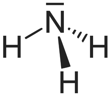 Strukturformel zu AMMONIAK