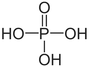 Strukturformel zu PHOSPHORSAEURE