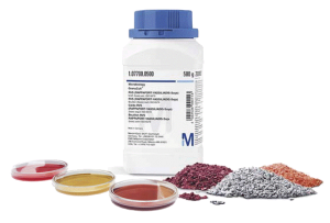 Produktbild unterschiedlicher Nährmedien von der Firma Merck