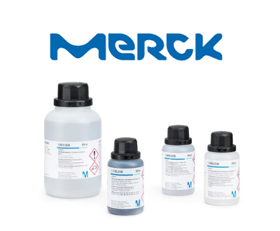 Produktbild f&uuml;r AAS Standardl&ouml;sungen und Logo von Merck